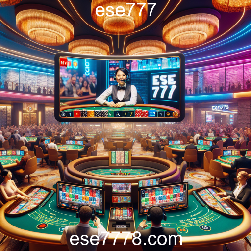 Descubra a Emoção do Casino ao Vivo no ESE777
